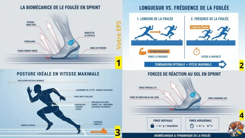 Les Facteurs Biomécaniques de la Course en Vitesse