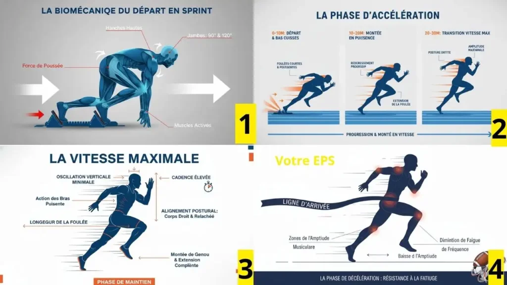 Les Phases Techniques de la Course en Vitesse