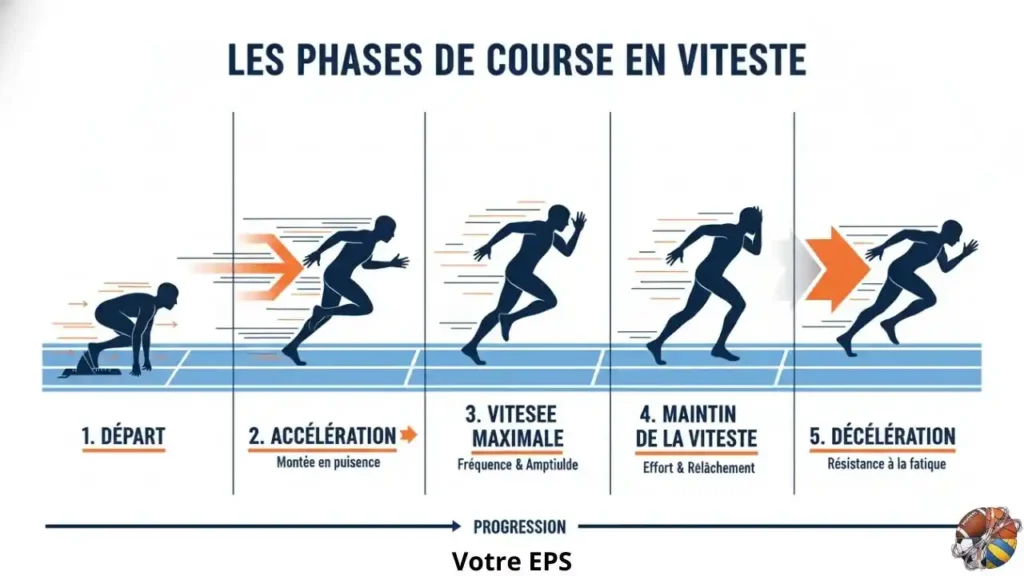 Les Phases de la Course en Vitesse