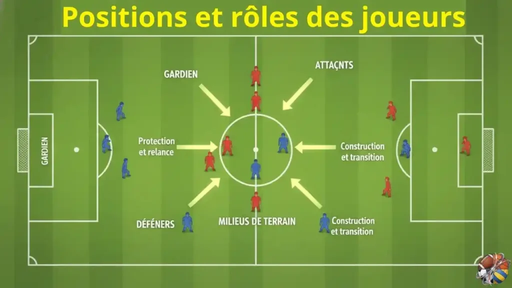 Positions et rôles des joueurs