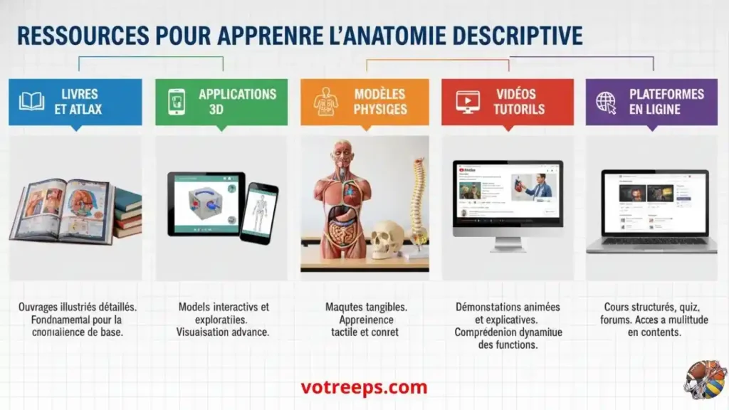 Ressources pour apprendre l’anatomie descriptive