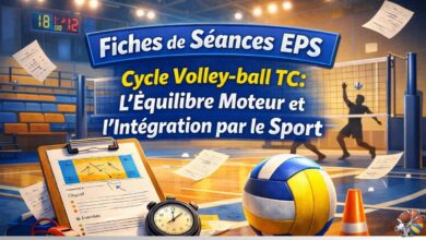 Cycle Volley-ball TC L'Équilibre Moteur et l'Intégration par le Sport