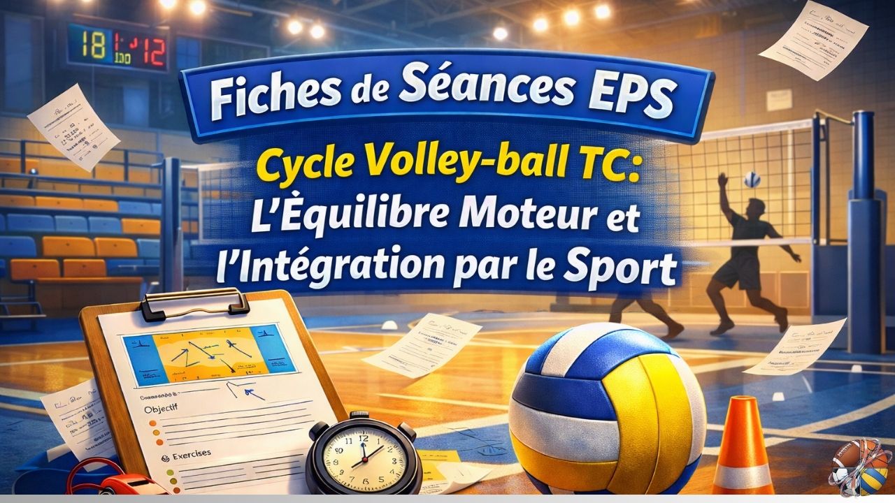 Cycle Volley-ball TC L'Équilibre Moteur et l'Intégration par le Sport