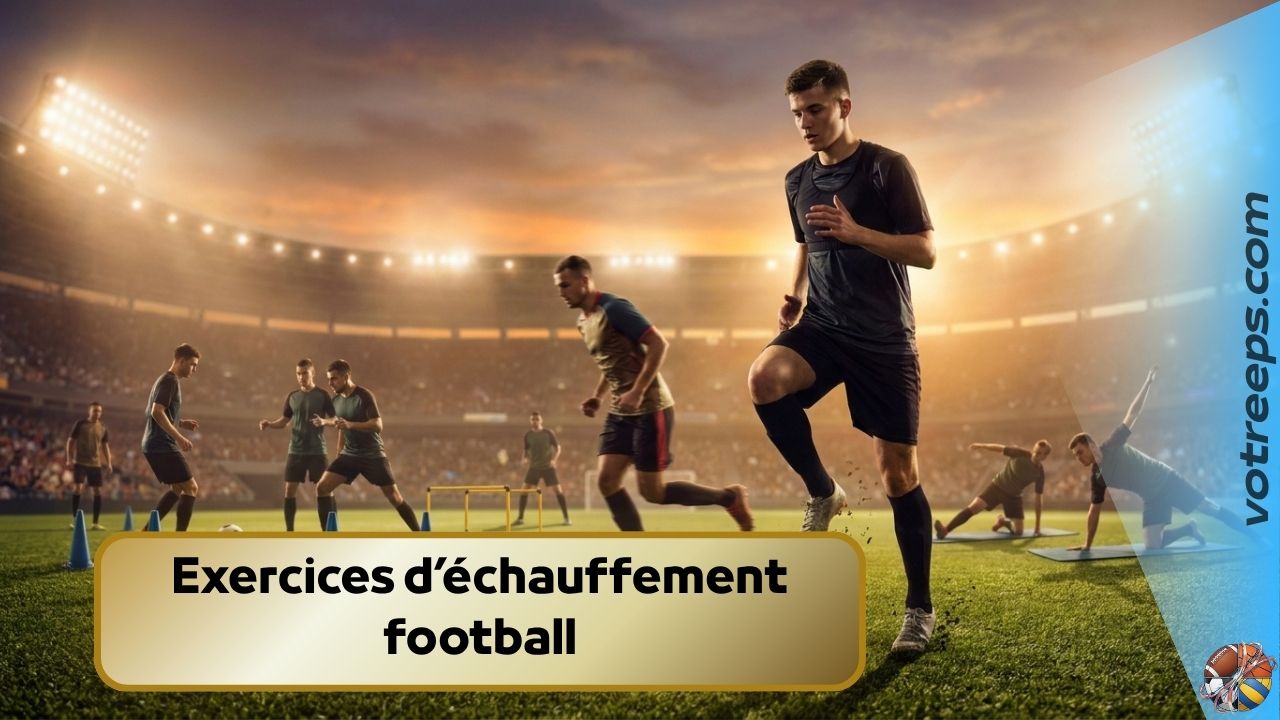 Exercices d’échauffement football