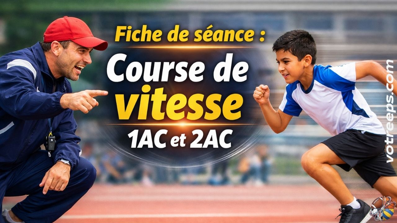 Fiche de séance Course de vitesse – 1AC et 2AC