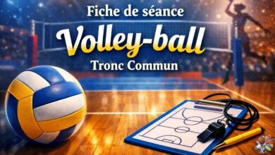 Fiche de séance Volley-ball Tronc Commun