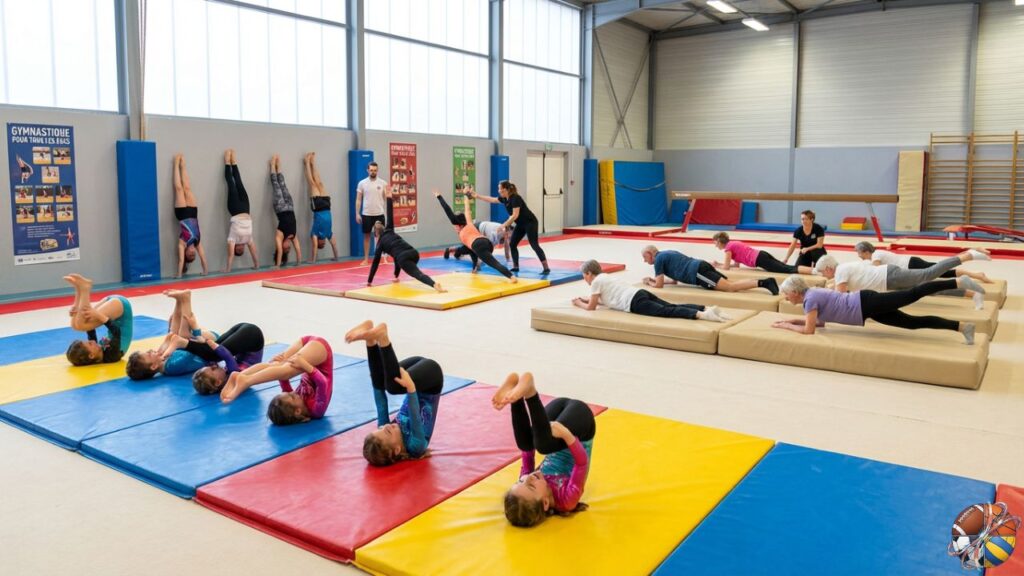 Gymnastique au sol pour différents publics