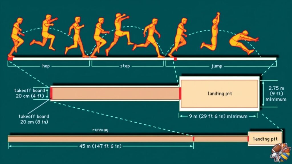 Les Trois Phases Technique du Triple Saut
