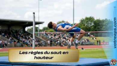 Les règles du saut en hauteur