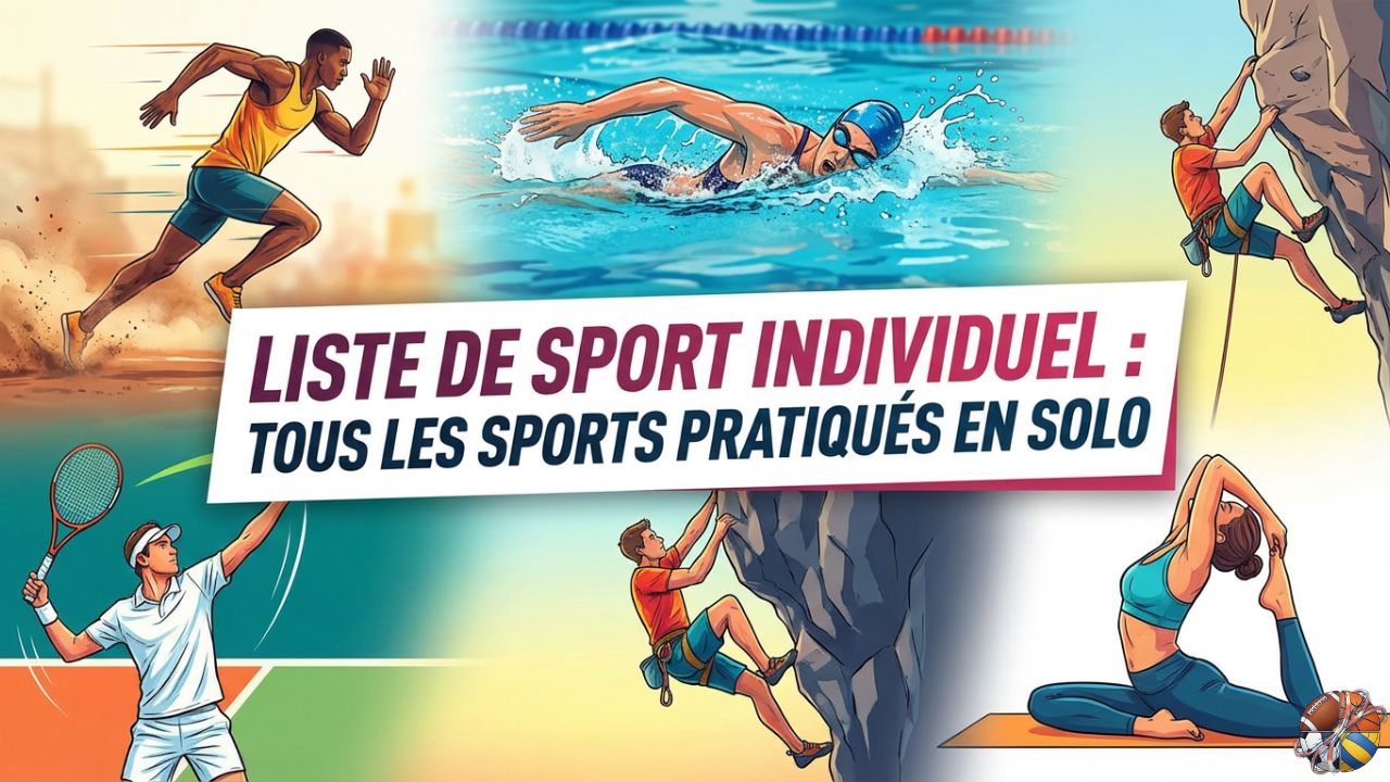Liste de sport individuel Tous les sports pratiqués en solo