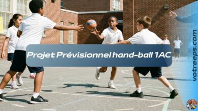 Projet Prévisionnel hand-ball 1AC