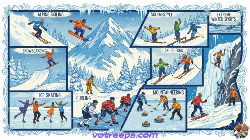 Que sont les sports d’hiver