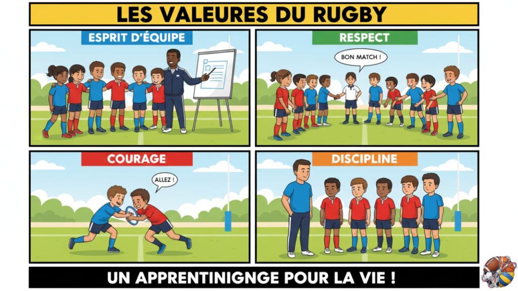  les valeurs éducatives du rugby