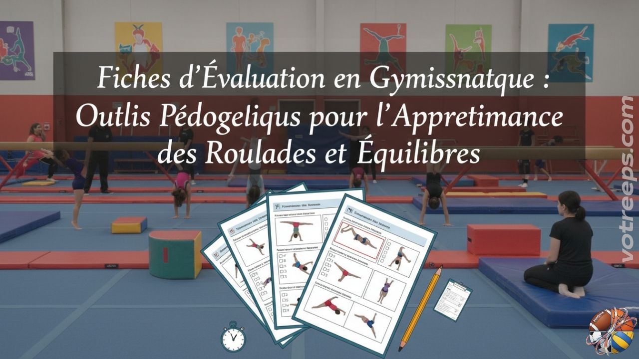 Fiches d'Évaluation en Gymnastique : Outils Pédagogiques pour l'Apprentissage des Roulades et Équilibres