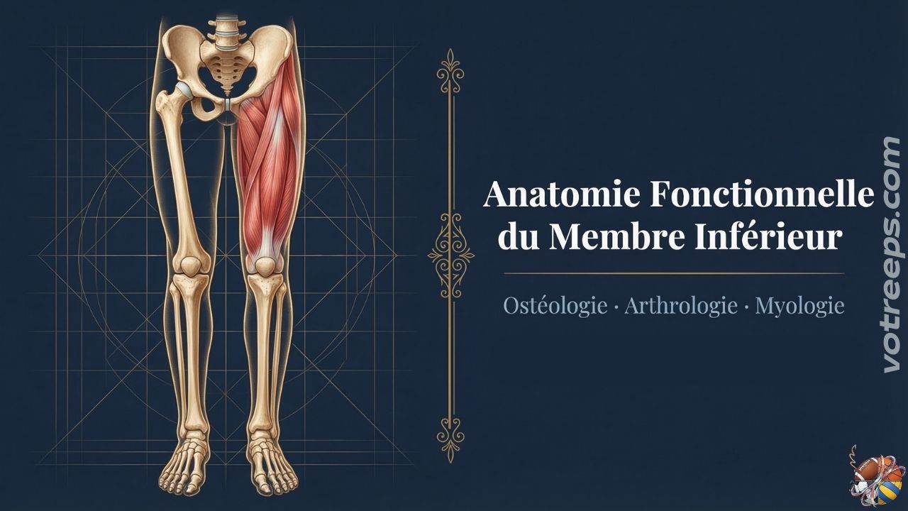 Anatomie Fonctionnelle du Membre Inférieur