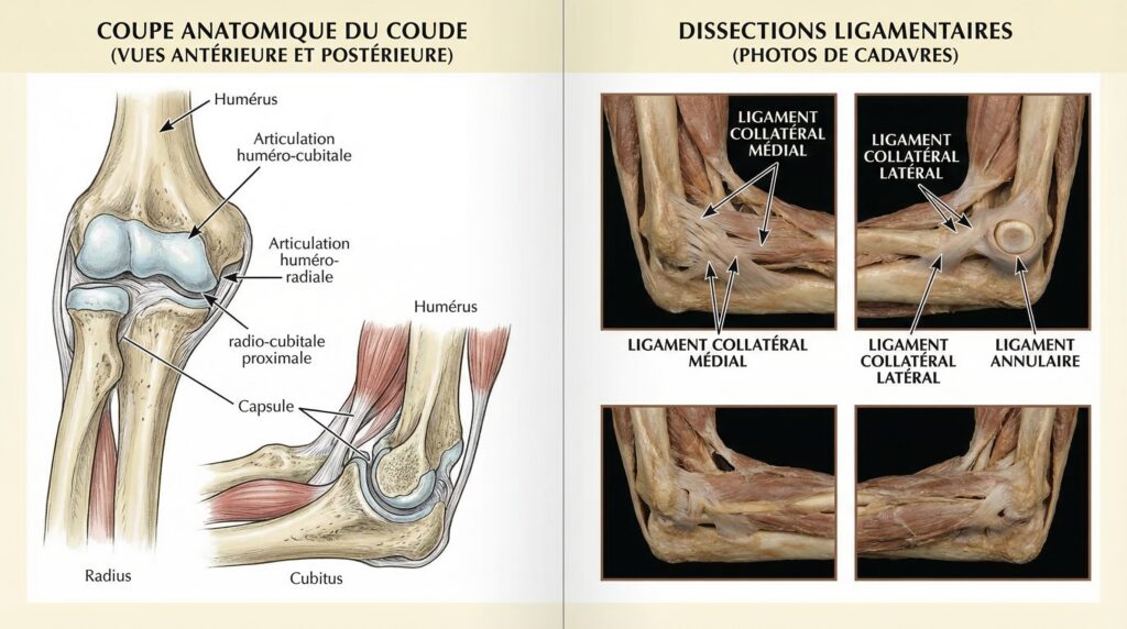 Arthrologie du coude et ligaments