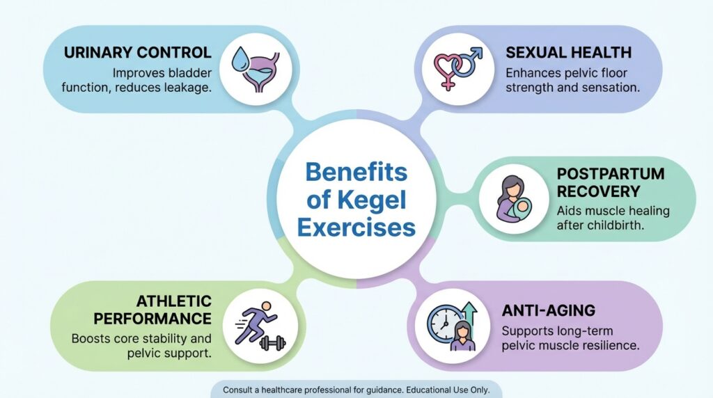 Bienfaits des exercices de Kegel