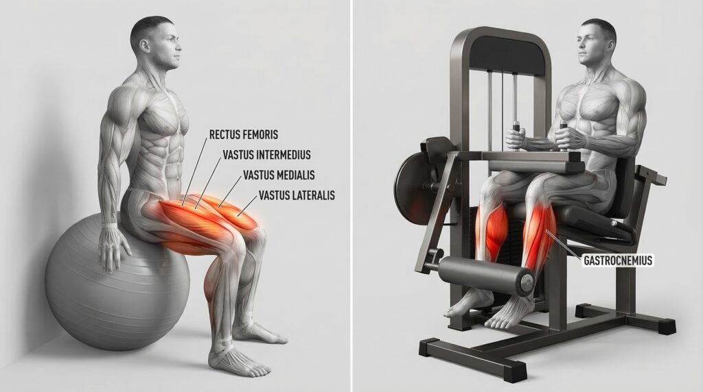 Exercices de renforcement musculaire