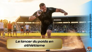 Le lancer du poids en athlétisme