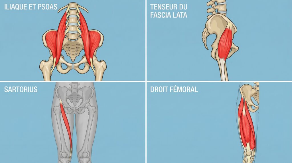  Muscles fléchisseurs de la hanche