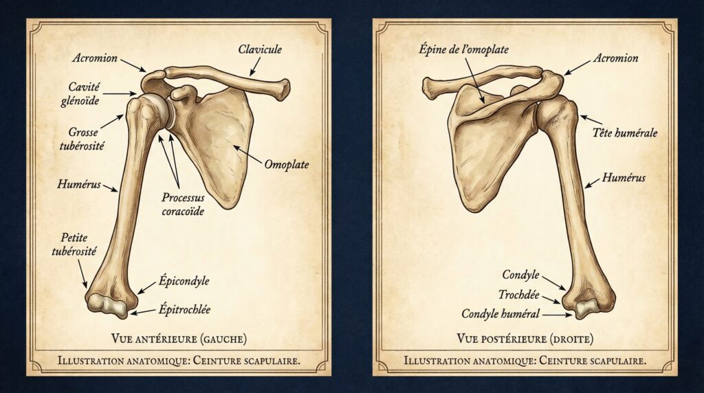 Os de la ceinture scapulaire