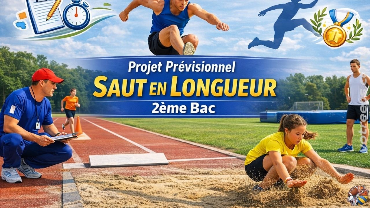 Projet Prévisionnel Saut en Longueur 2ème Bac
