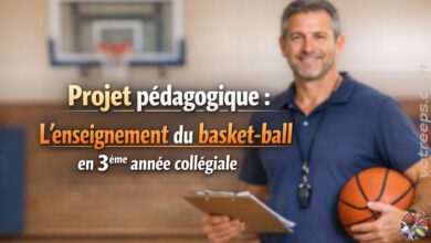 Projet pédagogique l'enseignement du basket-ball en 3ème année collégiale