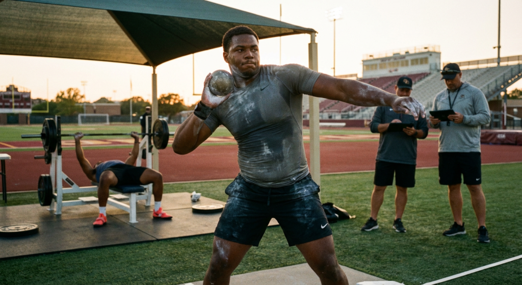 professional athletic training photography