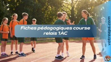 Fiches pédagogiques course relais 1AC