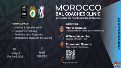 Formation des Entraîneurs de Basketball au Maroc 2026