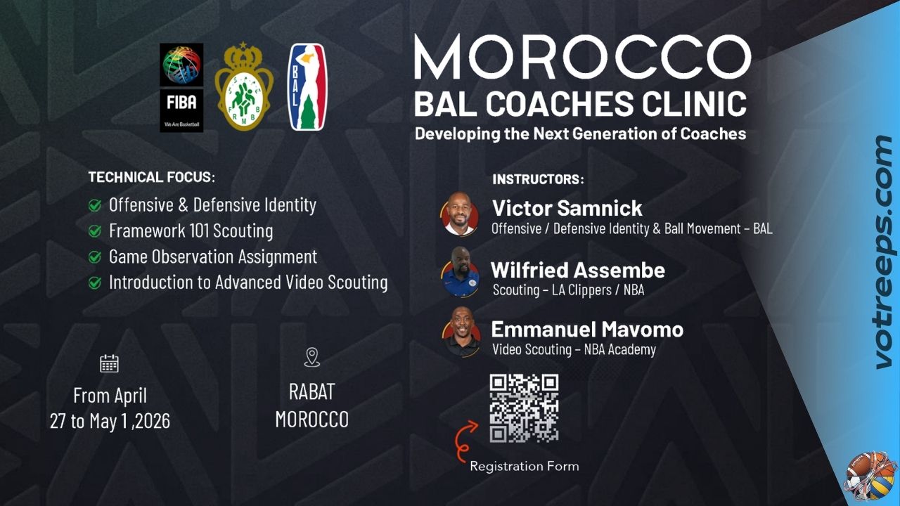 Formation des Entraîneurs de Basketball au Maroc 2026