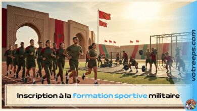 Inscription à la formation sportive militaire