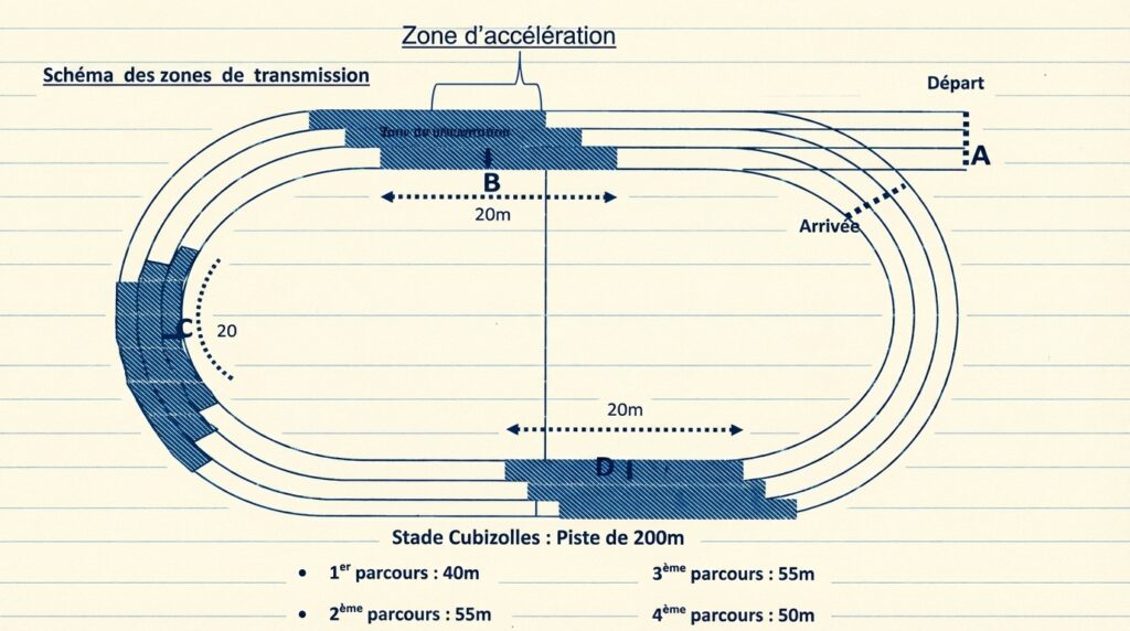 La Zone de Transmission et les Zones d'Élan