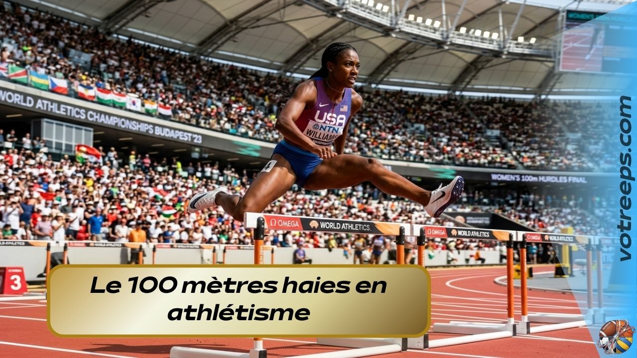 Le 100 mètres haies en athlétisme
