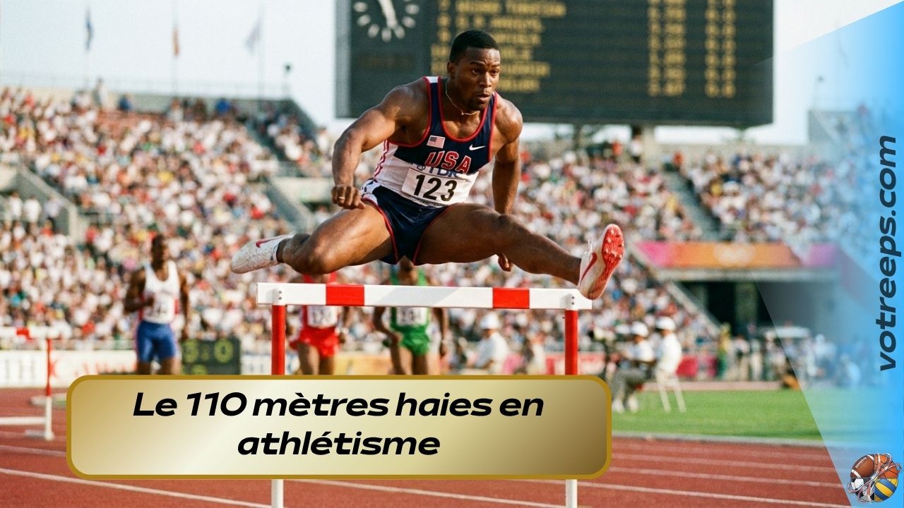 Le 110 mètres haies en athlétisme