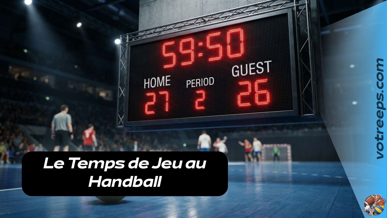 Le Temps de Jeu au Handball