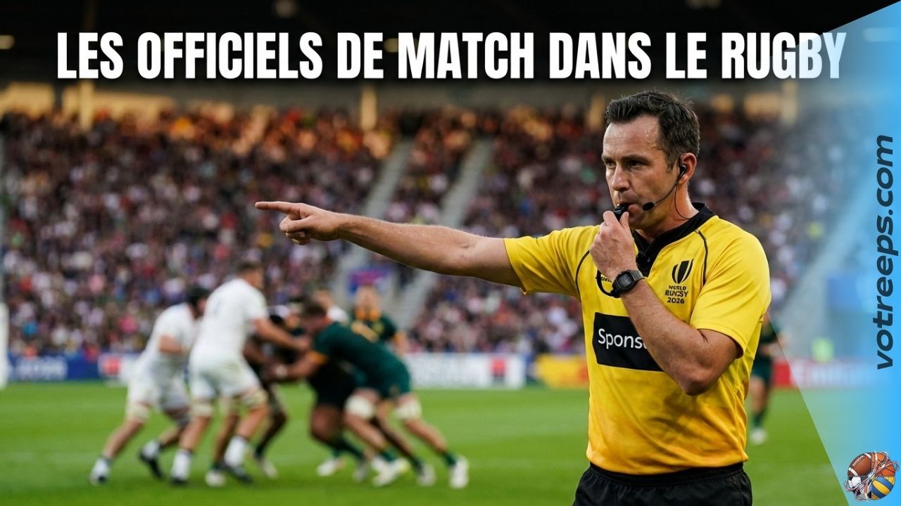 Les Officiels de Match dans le Rugby