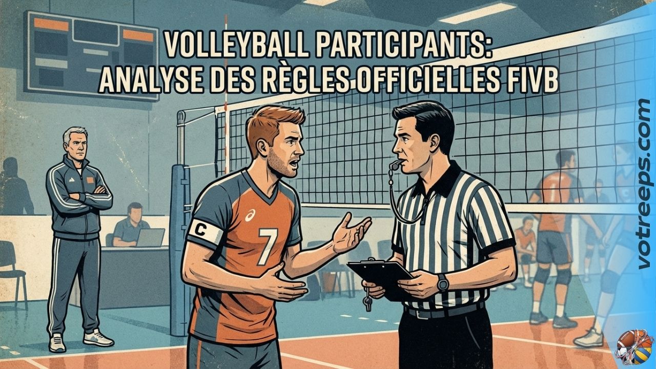 Les Participants au Volleyball : Analyse des Règles Officielles FIVB