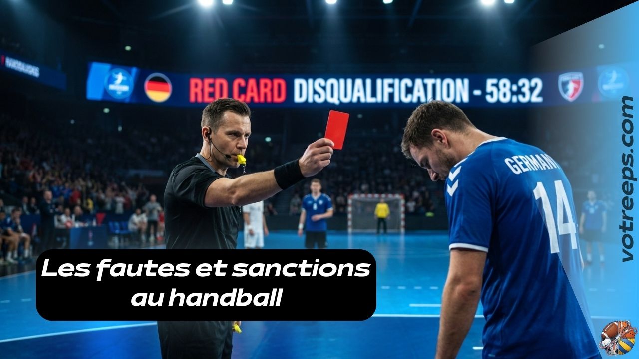 Les fautes et sanctions au handball