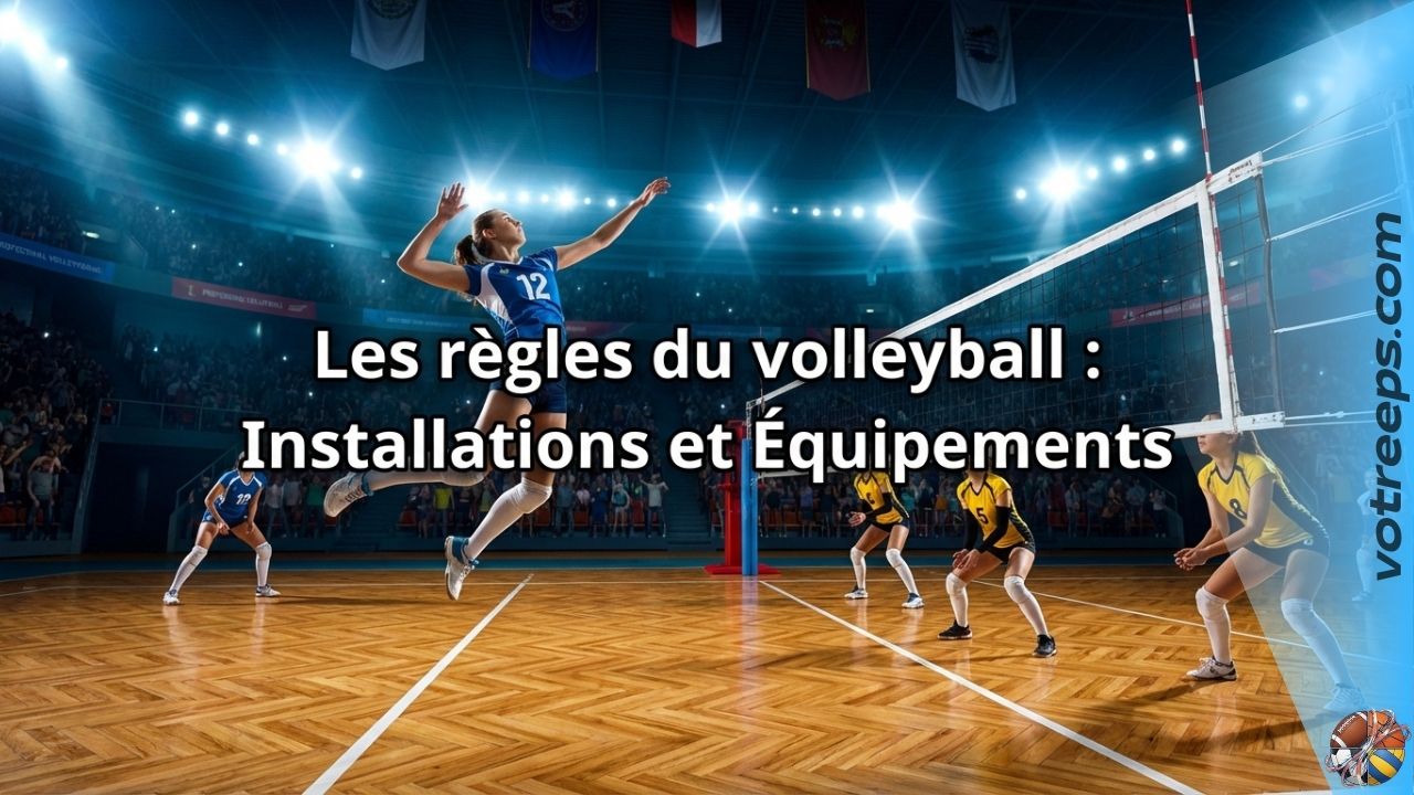 Les règles du volleyball : Installations et Équipements