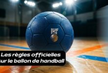 Les règles officielles sur le ballon de handball
