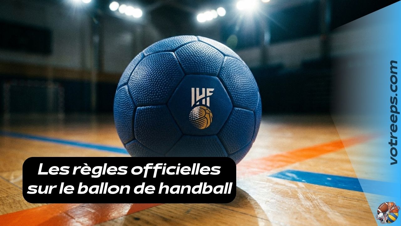 Les règles officielles sur le ballon de handball