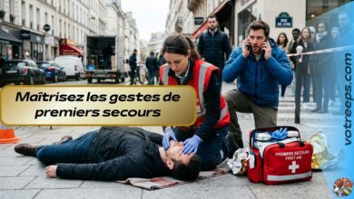 Maîtrisez les gestes de premiers secours