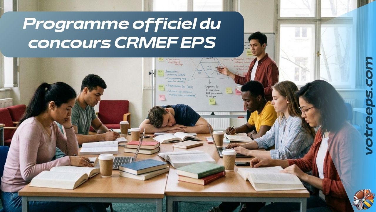 Programme officiel du concours CRMEF EPS