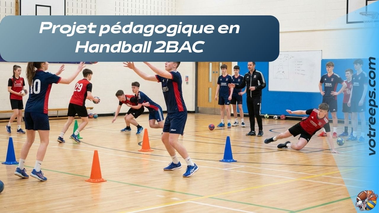 Projet pédagogique en Handball 2BAC