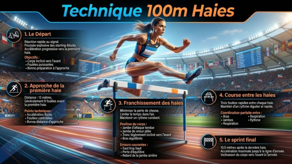 Technique du 100m haies