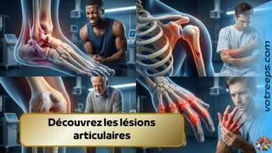 Découvrez les lésions articulaires