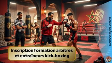 Inscription formation arbitres et entraîneurs kick-boxing