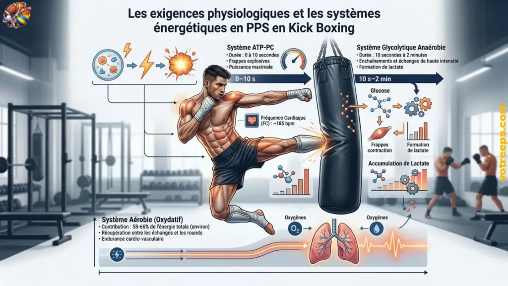 Les exigences physiologiques et les systèmes énergétiques en PPS en Kick Boxing