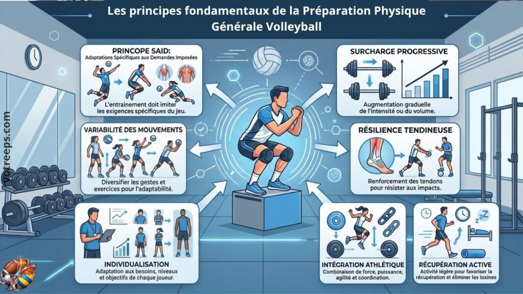 Les principes fondamentaux de la Préparation Physique Générale Volleyball